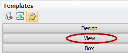 View Templates Ribbon Bar button